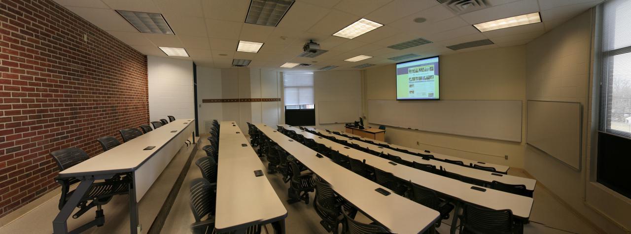 教室 located in Kaplan hall